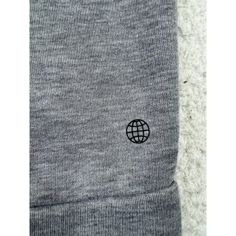 Adidas‎ Sweatshirt Mens Large Gray Crewneck Three Stripes Pullover Athletic Logo